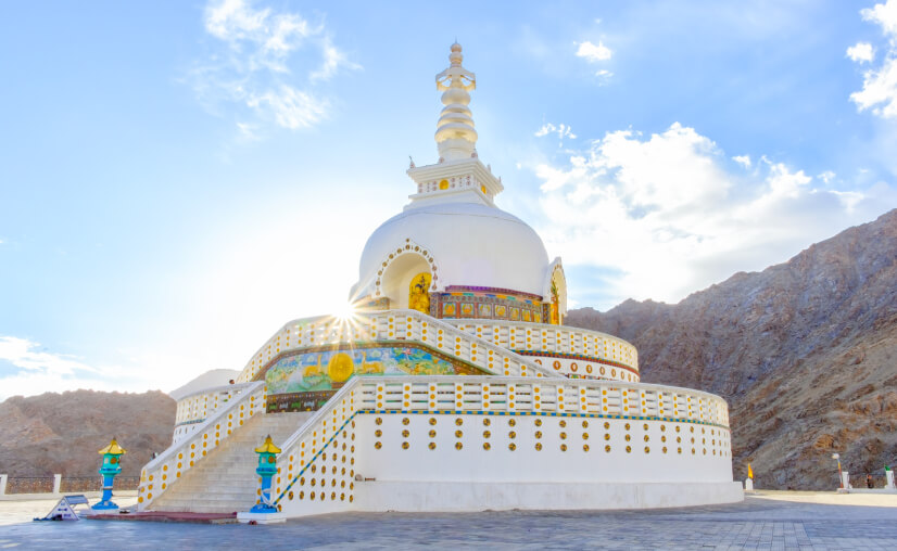 Shanti Stupa Leh